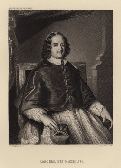 Cardinal Dezio Azzolini by Diego Velázquez